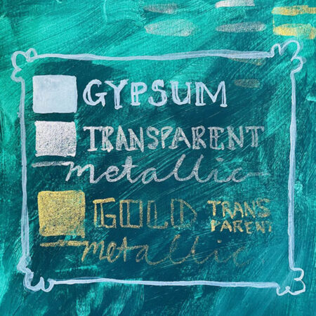 Metallic  Peerless Watercolour Sheets