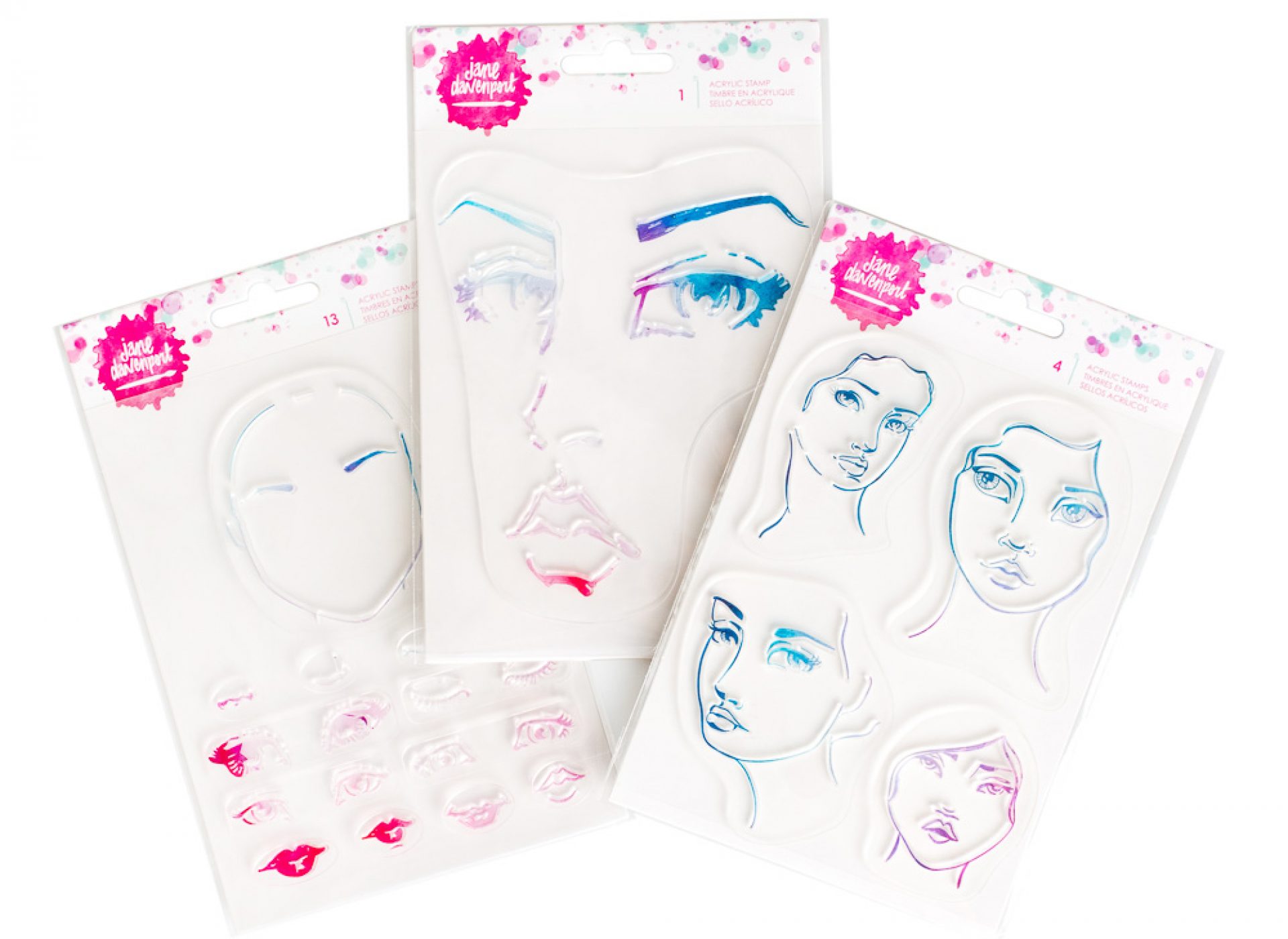 Face Stamps Bundle | Character building galore!
