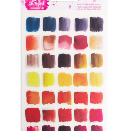 Bright Swatches | Paper transfers