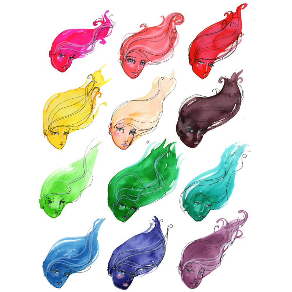 Mermaid Markers | Original 12 set | Vivid & bright inks - Image 4