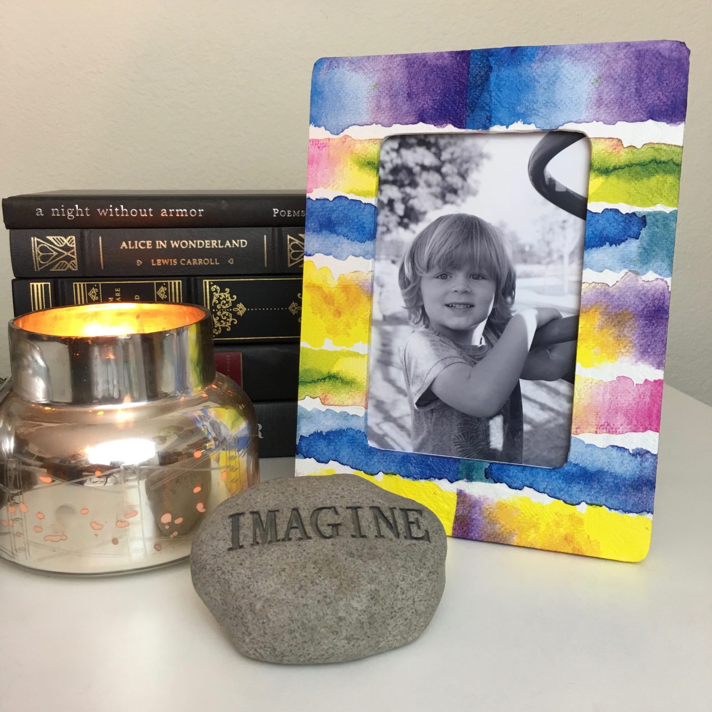 Decoupaged Photo Frame