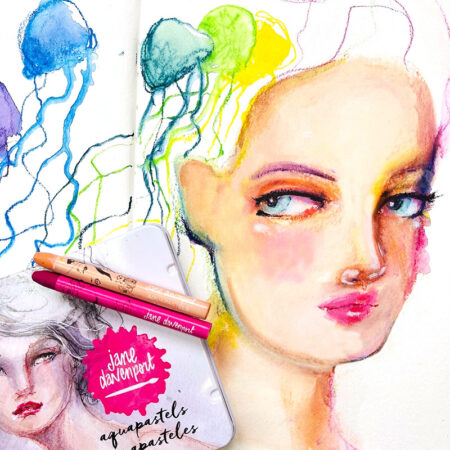 AquaPastels | Vibrant watercolour in a stick!
