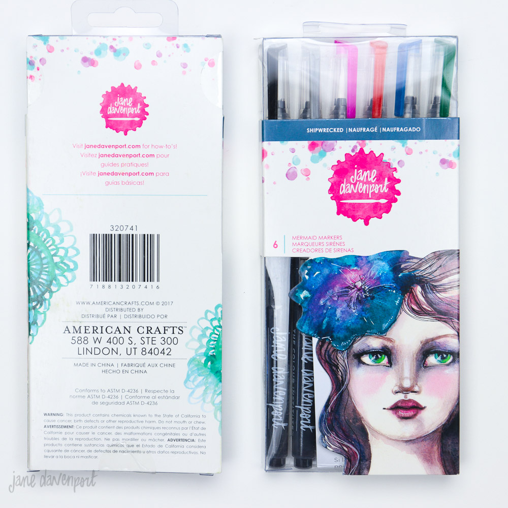 Mermaid Markers | Shipwrecked Set | Deep & Dark inks - Image 4