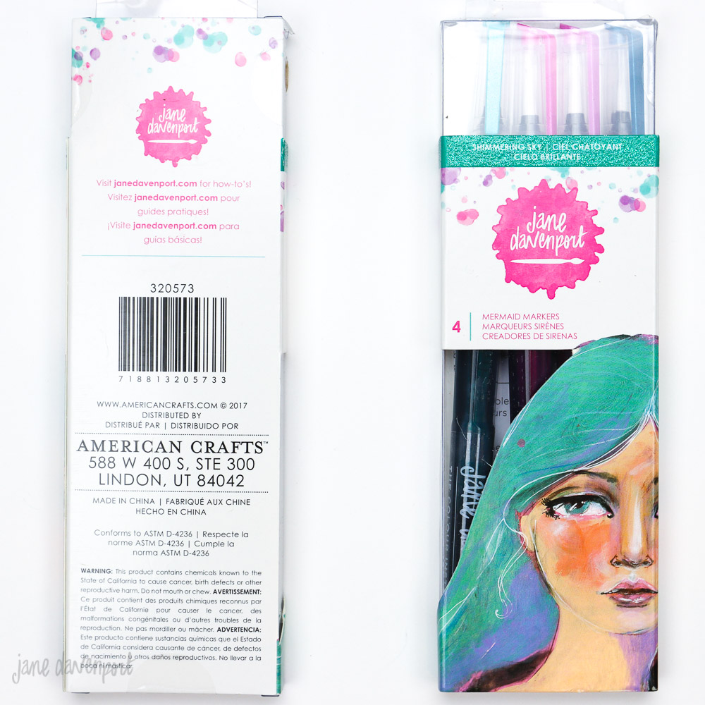 Shimmering Sky Mermaid Markers | Super Sparkly inks! - Image 2