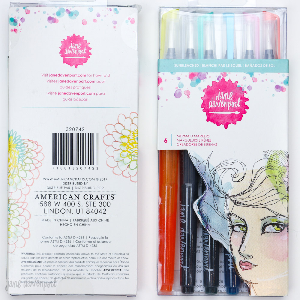 Mermaid Markers | Sunbleached Set | Pastel & Subtle inks - Image 2