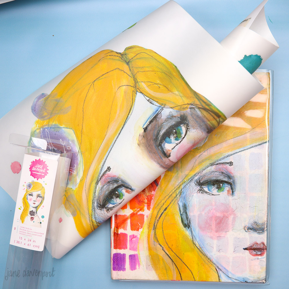 Jumbo art transfer sheet | decorate your decor & journal covers! - Image 3