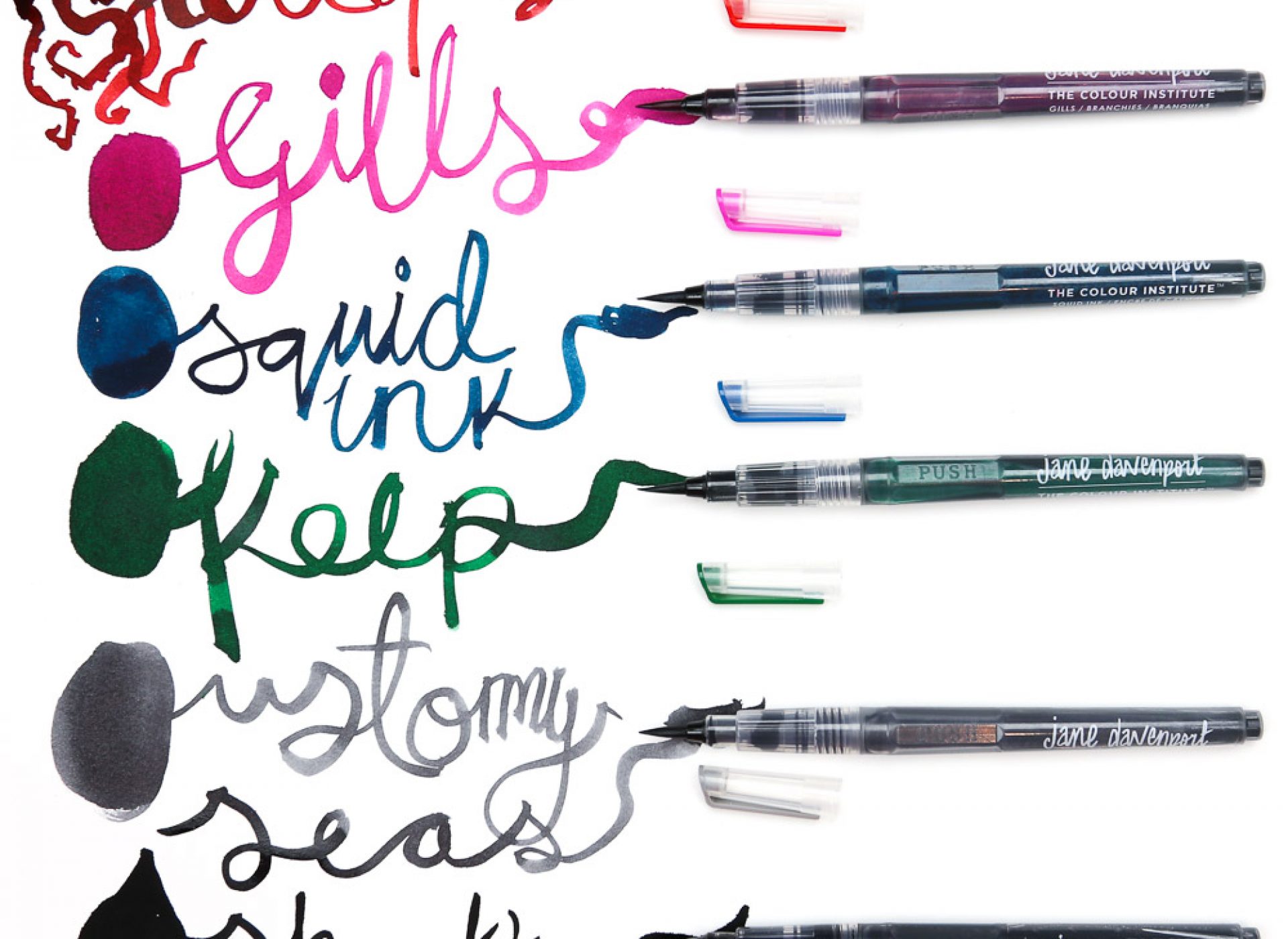 Mermaid Markers | Shipwrecked Set | Deep & Dark inks