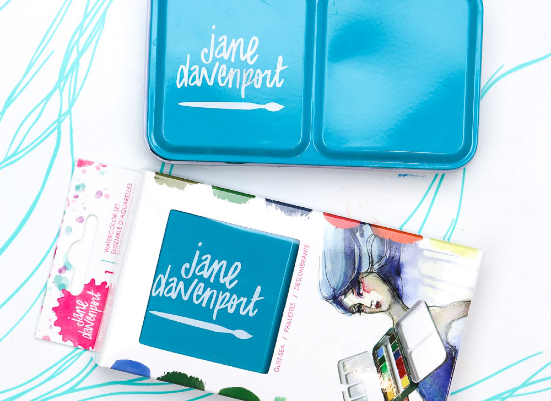 Artist Watercolours | Glitz-Sea Palette | mermaids, oceans & landscapes - Image 5