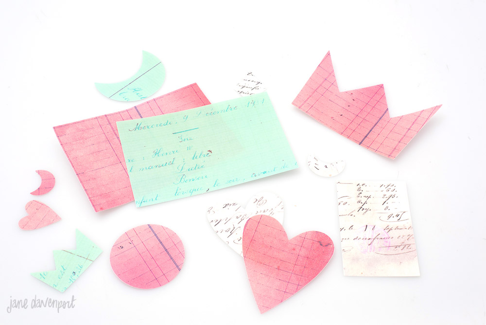 Confetissue Washi stickers | Vintage love letters set - Image 2