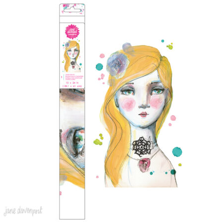 Jumbo art transfer sheet | decorate your decor & journal covers!