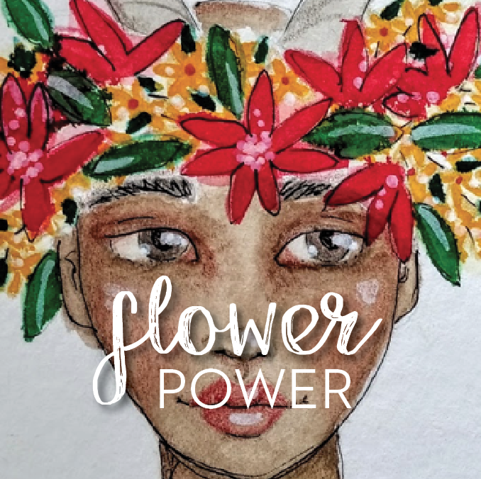 Mermaid Flower Power!