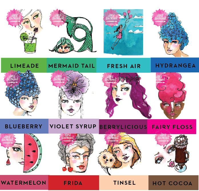 INKredible® Inks | 12 Bright watercolour inks! | Unscented - Image 18