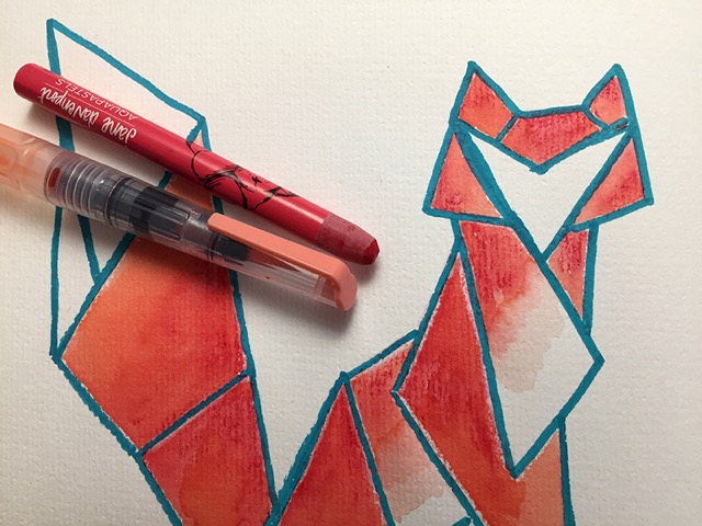 Gorgeous Gradients with Aquapastels and Mermaid Markers