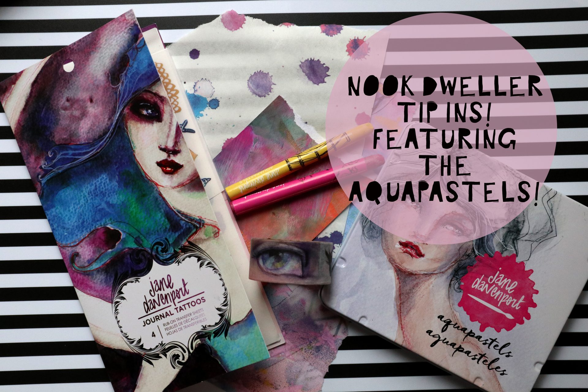 Tip-In INSPIRATION : Featuring the Aqua Pastels!