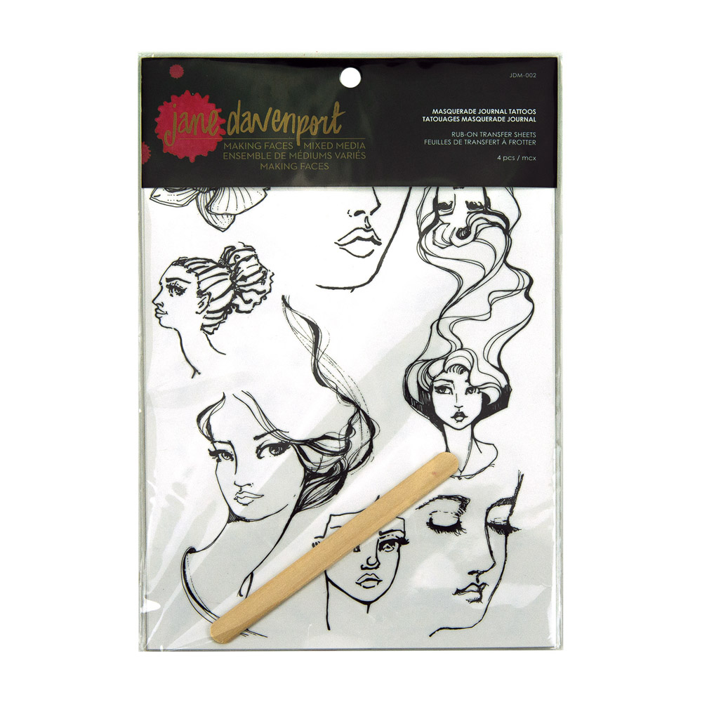 Masquerade Journal Tattoos | rub-on transfers - Image 3