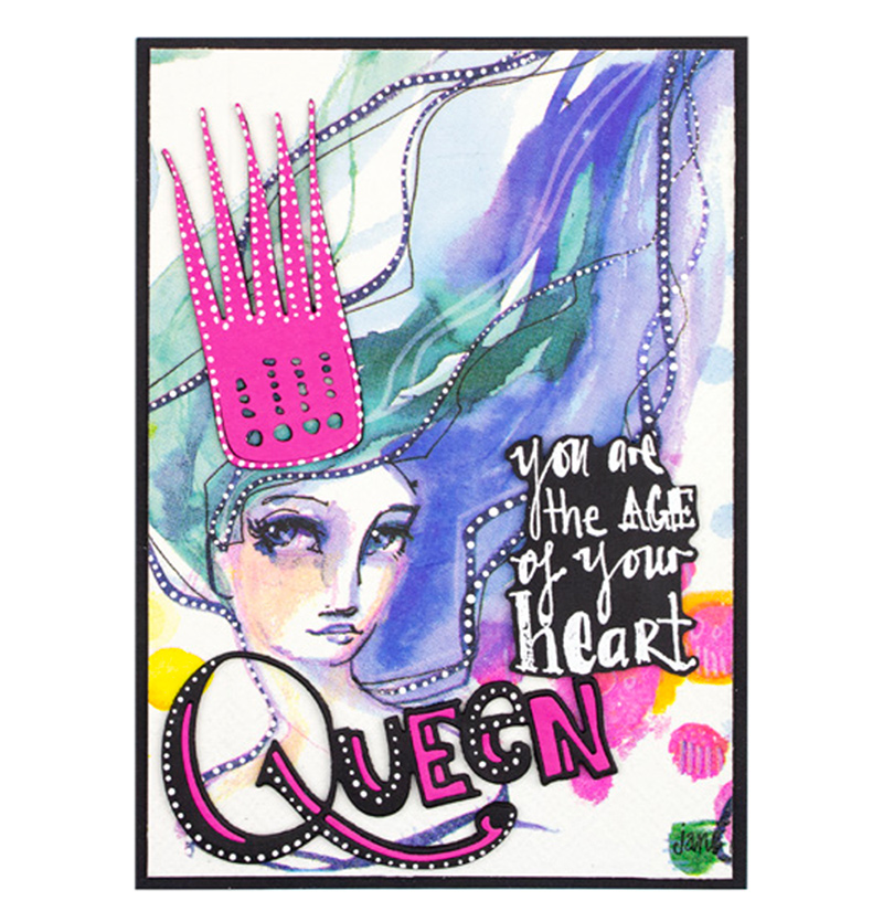 Artomology 'Queen For A Day' Cutting template - Image 2