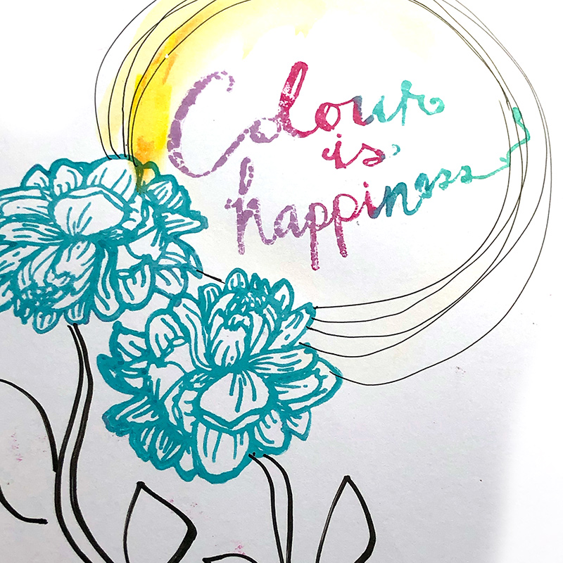 Color is Happiness Clear Stamp - Image 5