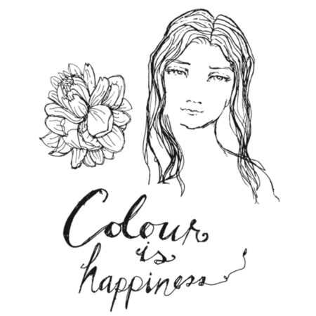 Color is Happiness Clear Stamp
