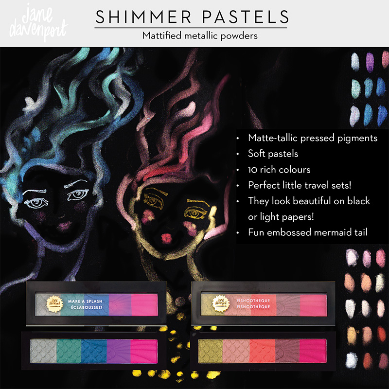 Mermaid Shimmering Pastels