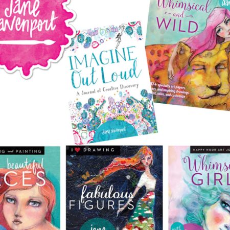 All of Jane's Art Books signed!