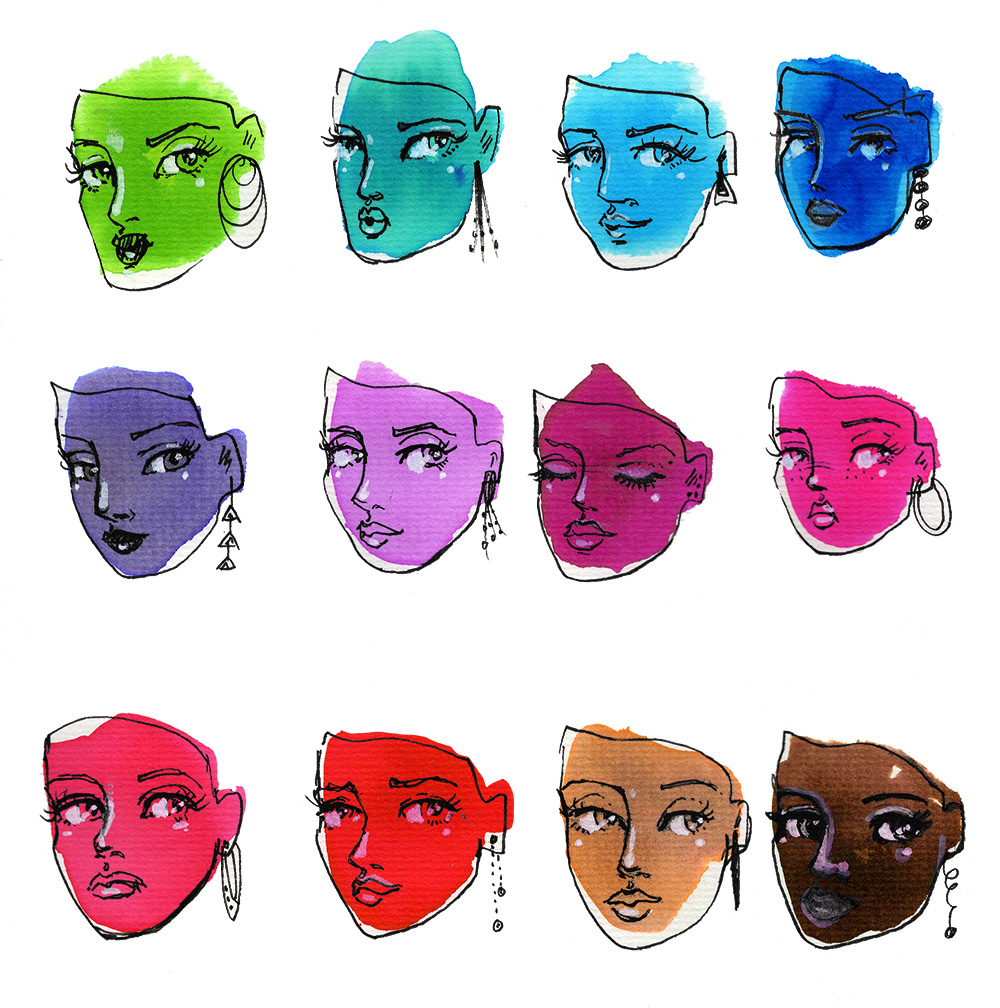 INKredible® Inks | 12 Bright watercolour inks! | Unscented - Image 2