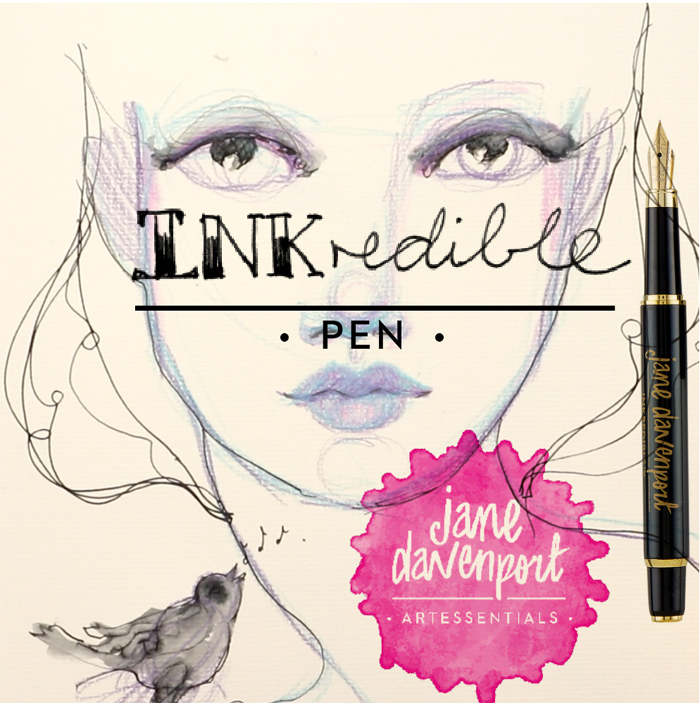 Black INKredible Pen | The Fountain pen for art making!