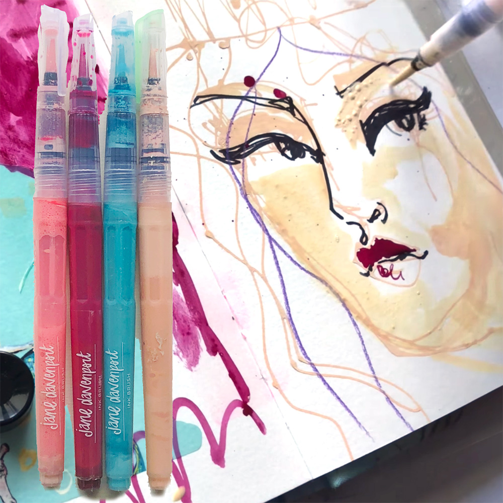 Inspiration Calendar: Waterbrushes!