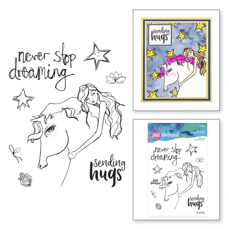 Whimsical & Wild Horse Hug Stamp - Image 2