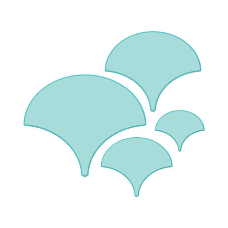 Mermaid Scale Tiles | paper-cutting die