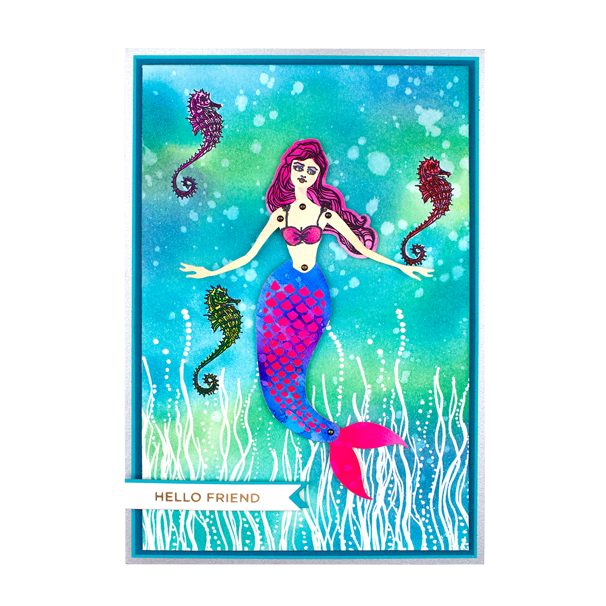 Mermaid Paper Doll | paper-cutting stamp & die - Image 6