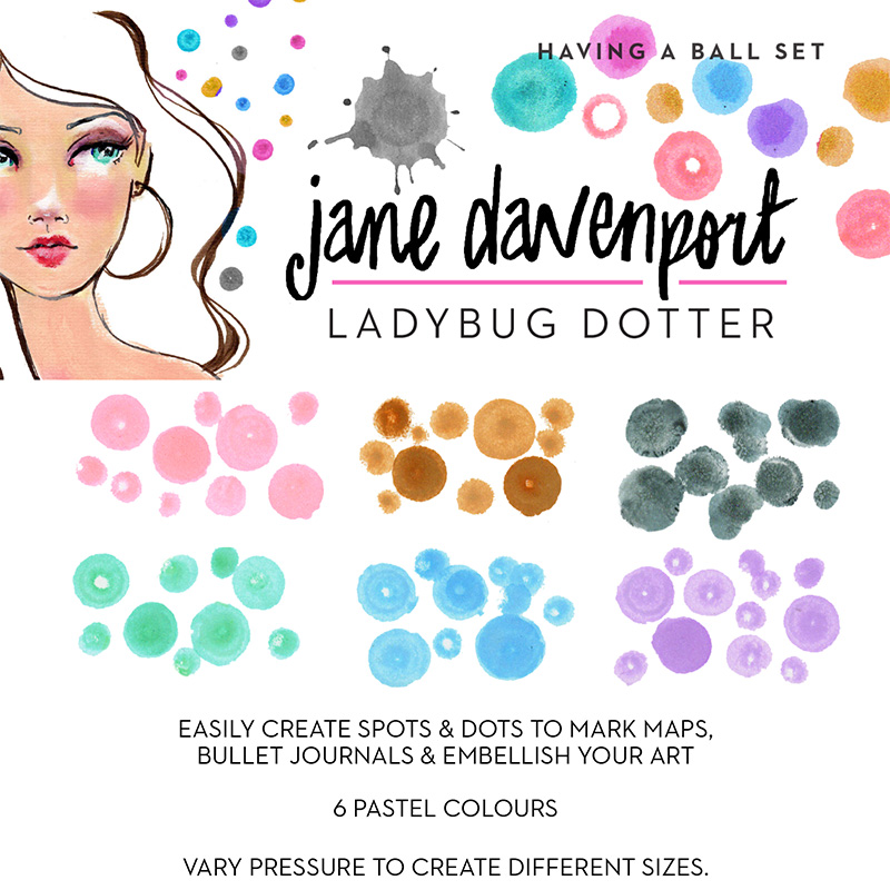 Ladybug Dotters | Have a Ball set | instant pops of pastel colours - Image 3