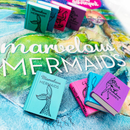 Bookish Eraser Set | shaped like mini versions of Jane's books!