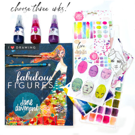 Fabulous Figures Bundle | The best-selling book & art essentials
