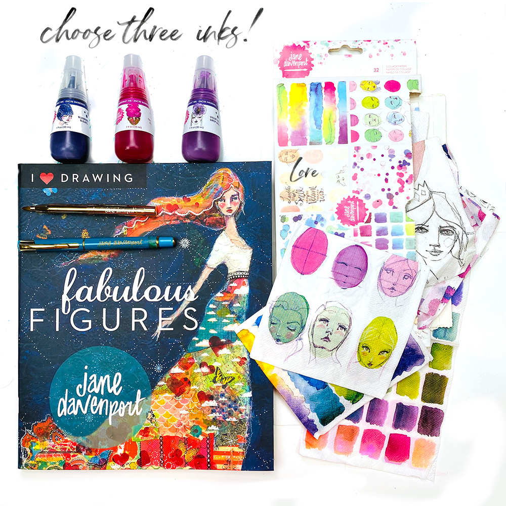 Fabulous Figures Bundle | The best-selling book & art essentials