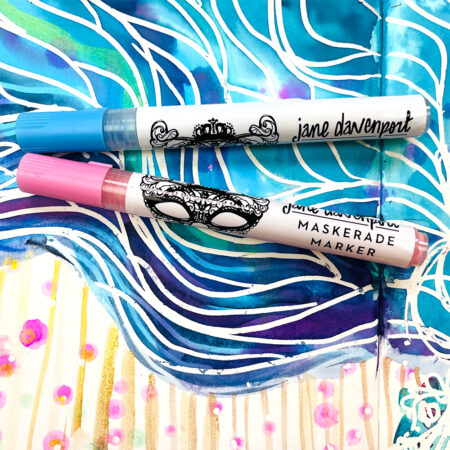 Maskerade Markers | 2 watercolour masking fluid pens for fine lines
