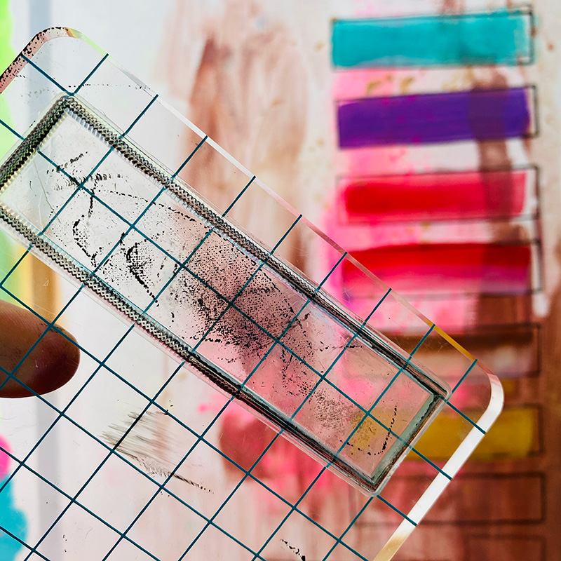 Stamp Block Set | Clear Thinking Acrylic | perfect for Jane's stamps - Image 2