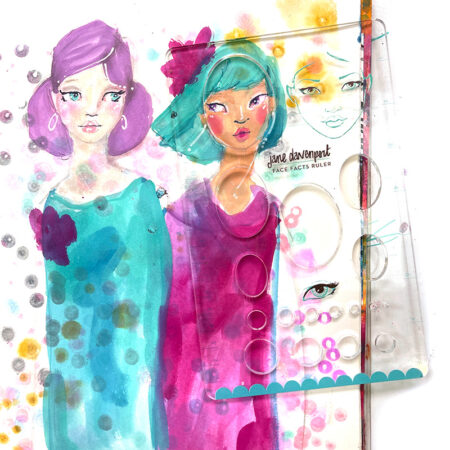 'Face Facts' Ruler | Easily align your face drawings!