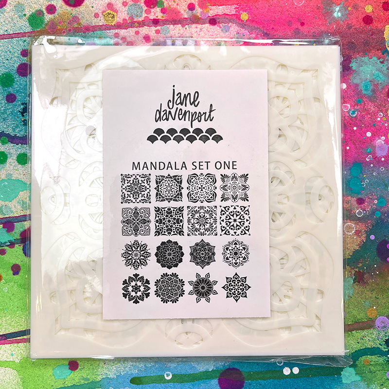 Mandala Mega Value Stencil Sets! | create instant background fanciness! - Image 2
