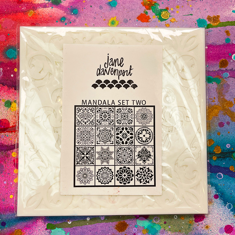 Mandala Mega Value Stencil Sets! | create instant background fanciness! - Image 3