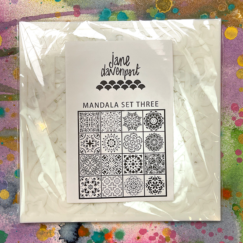 Mandala Mega Value Stencil Sets! | create instant background fanciness! - Image 4