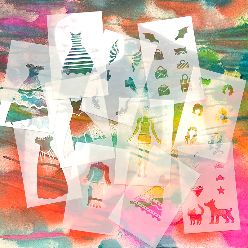 Fairy Dress-Ups stencil set - Image 3