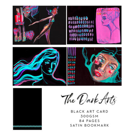 'Dark Arts' Journal | Black art card