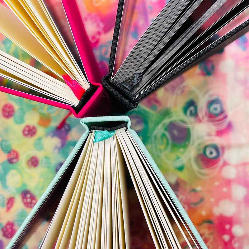 'Back-to-the-Fuchsia' Art Journal | Best for watercolour - Image 5