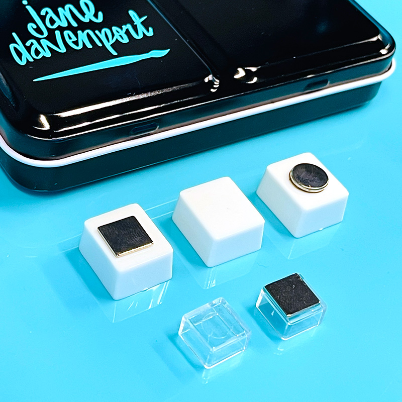 Watercolour Magnets | 20 | add to your pans so they can sit in any tin! - Image 3