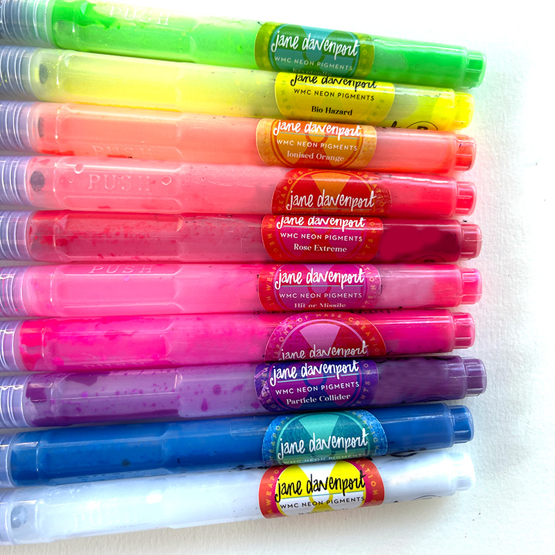 Neon Pigments | make your own glowing inks & watercolours! - Image 11