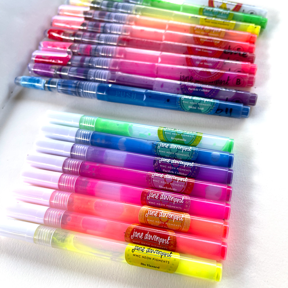 Neon Pigments | make your own glowing inks & watercolours! - Image 13