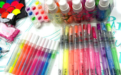 Making Neon Inks!