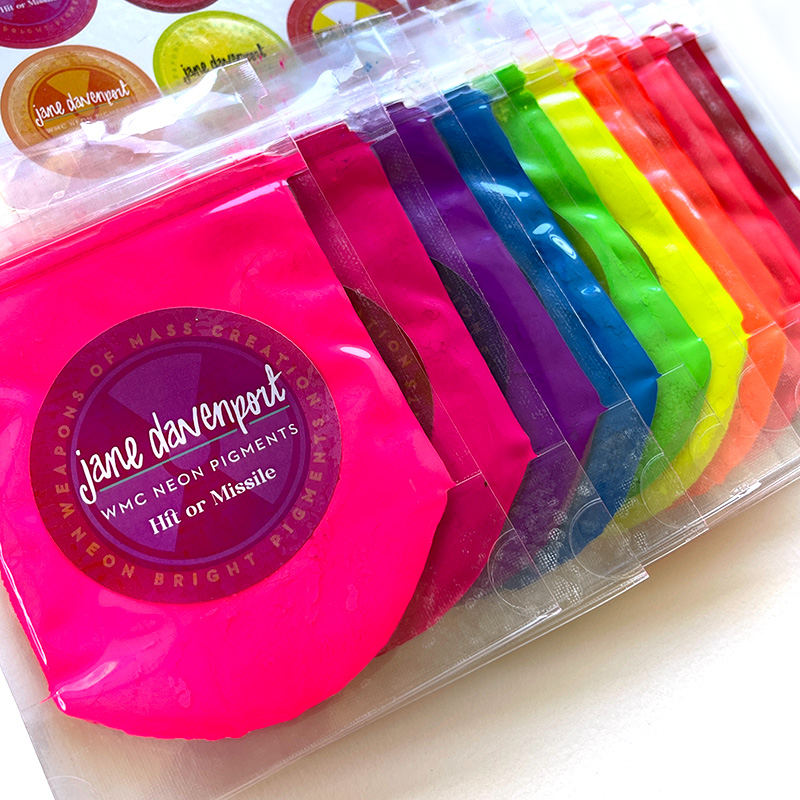 Neon Pigments | make your own glowing inks & watercolours!