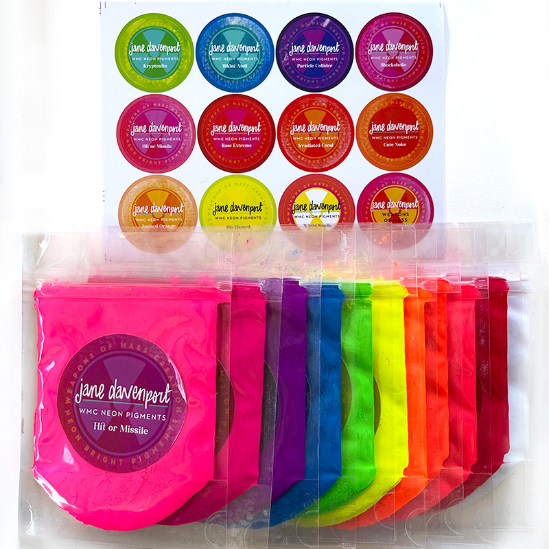 Neon Pigments | make your own glowing inks & watercolours! - Image 5