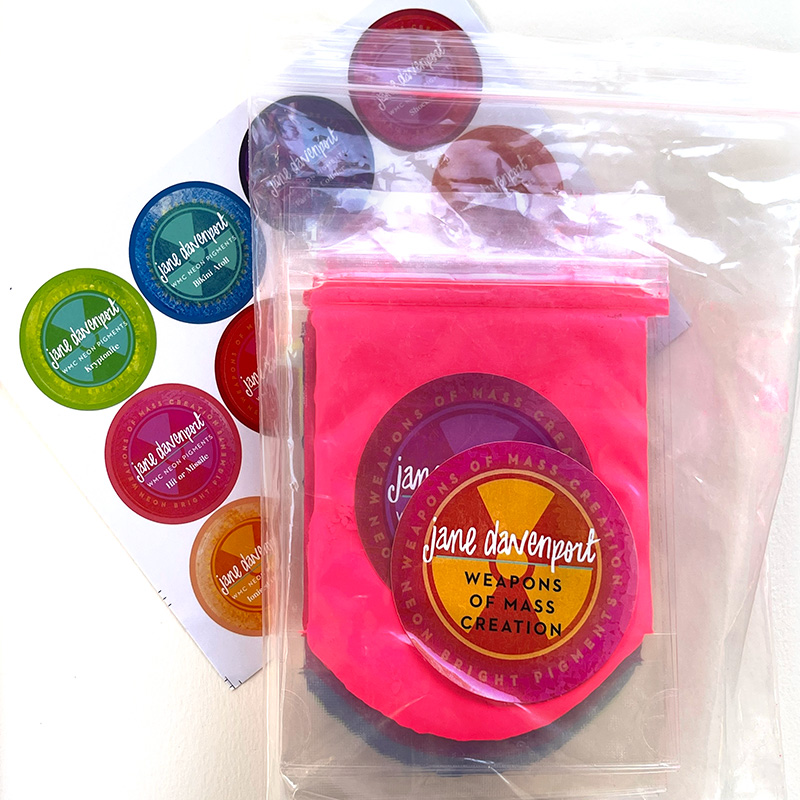 Neon Pigments | make your own glowing inks & watercolours! - Image 6